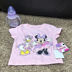Pink Minnie and Daisy Toddler T-Shirt